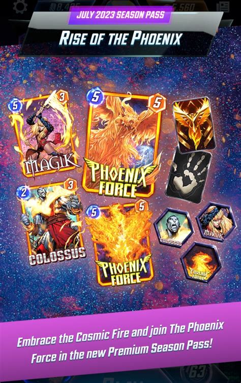 july season pass marvel snap|Marvel Snap Rise of the Phoenix Season Guide